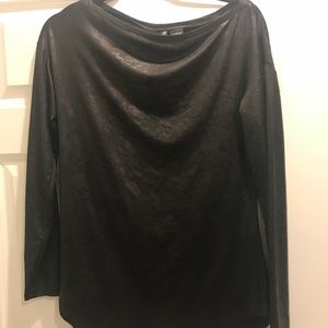 Faux Leather shirt